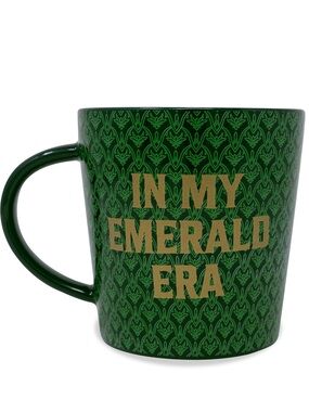 Wicked / Steel Mill & Co | In My Emerald Era | Green Ceramic Mug | 14 Oz | NWT